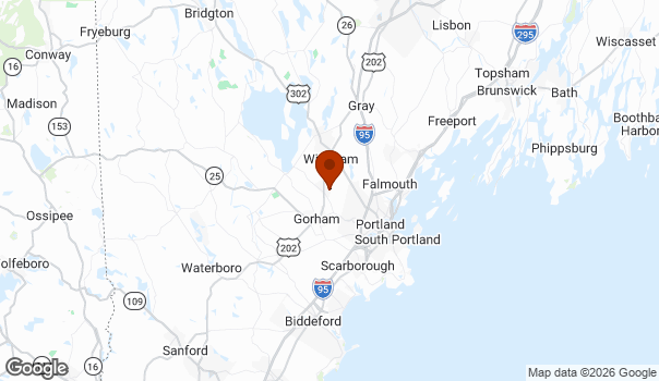 Map showing Windham