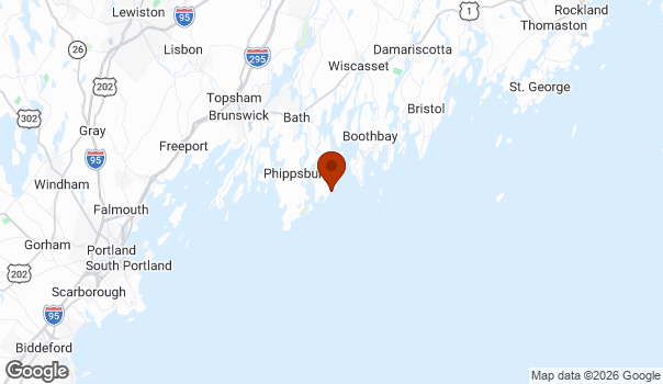 Map showing Georgetown