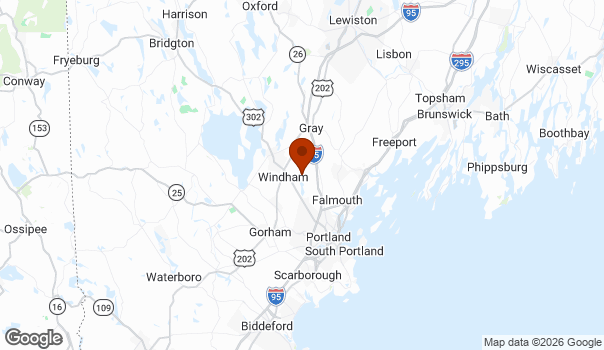 Map showing Windham