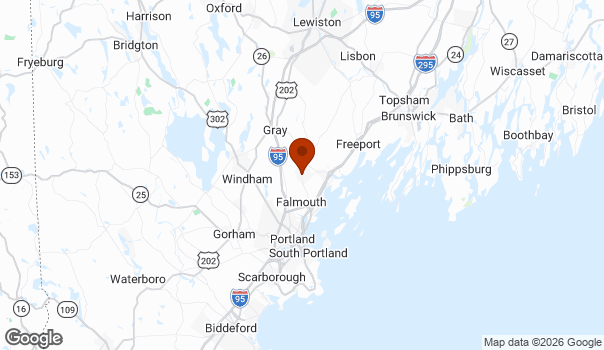 Map showing Cumberland