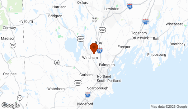 Map showing Windham