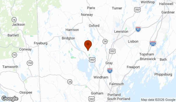 Map showing Casco
