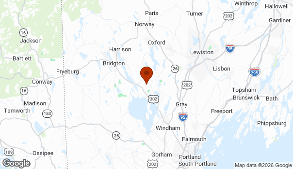 Map showing Casco